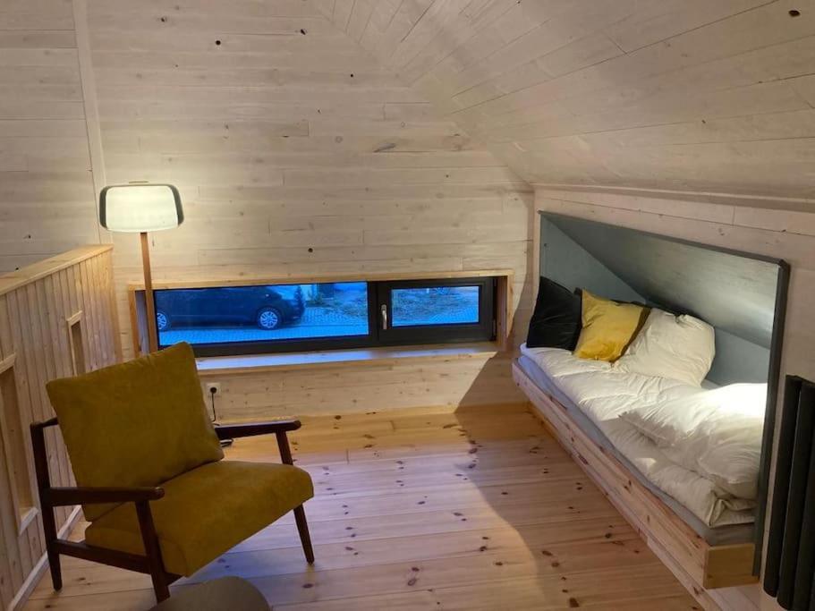 Gemuetliches Holzhaus Am See Warin Экстерьер фото