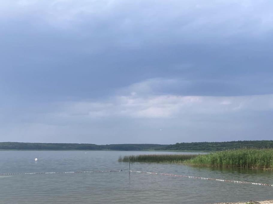 Gemuetliches Holzhaus Am See Warin Экстерьер фото