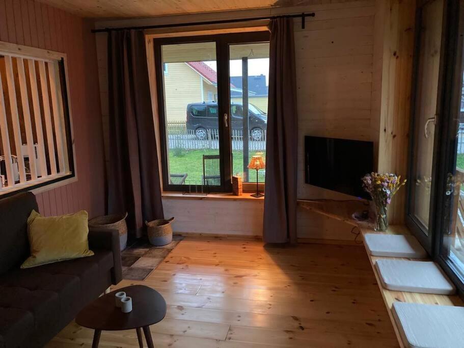 Gemuetliches Holzhaus Am See Warin Экстерьер фото